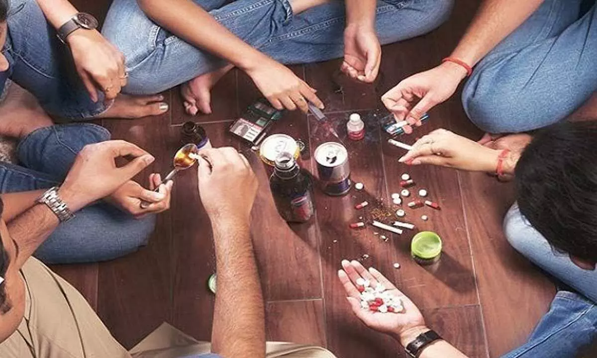 teenage drug abuse in India